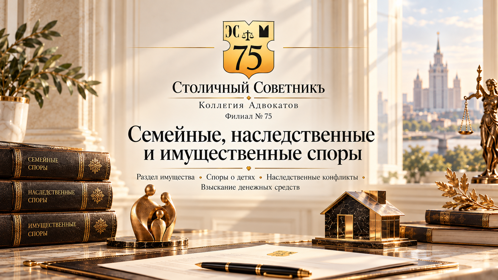Семейные, наследственные и имущественные споры